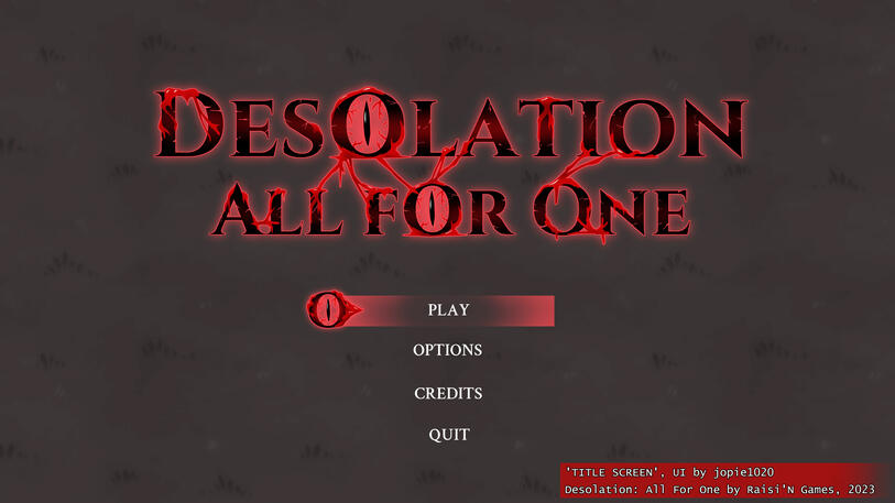 Main Menu