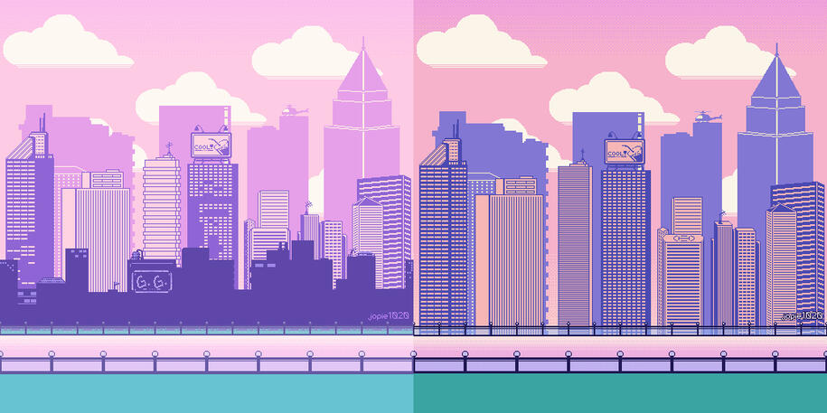 2D project - city BG